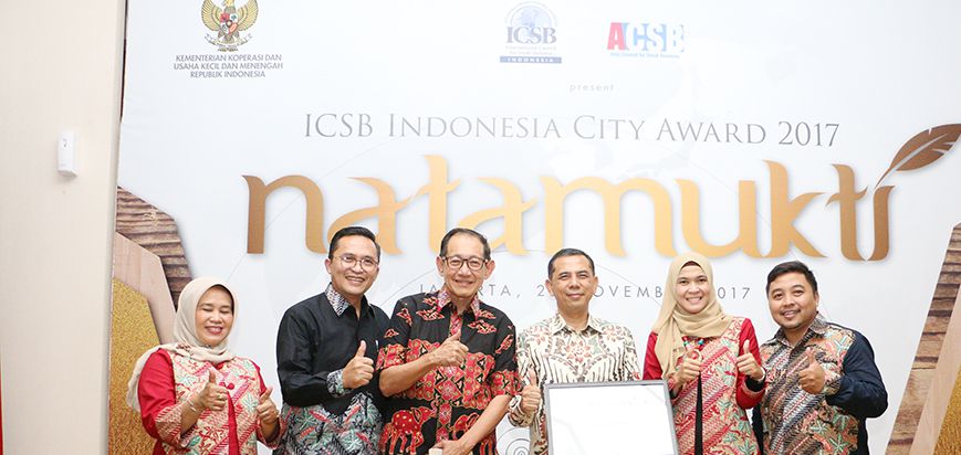 CIMAHI RAIH NATAMUKTI PADA ICSB INDONESIA CITY AWARD 2017
