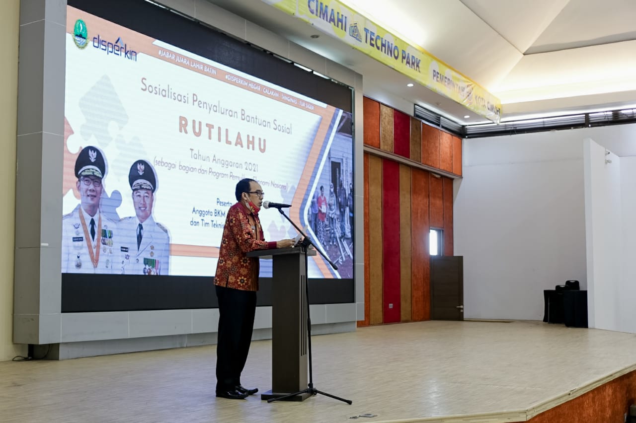 Perbaikan Rumah Tidak Layak Huni (RUTILAHU) Tahun 2021 di Kota Cimahi