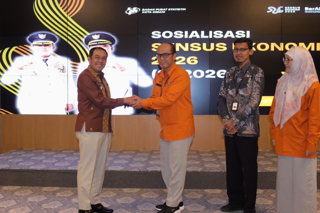 Wali Kota Cimahi Ajak Pelaku Usaha Berpartisipasi Aktif pada Sensus Ekonomi 2026