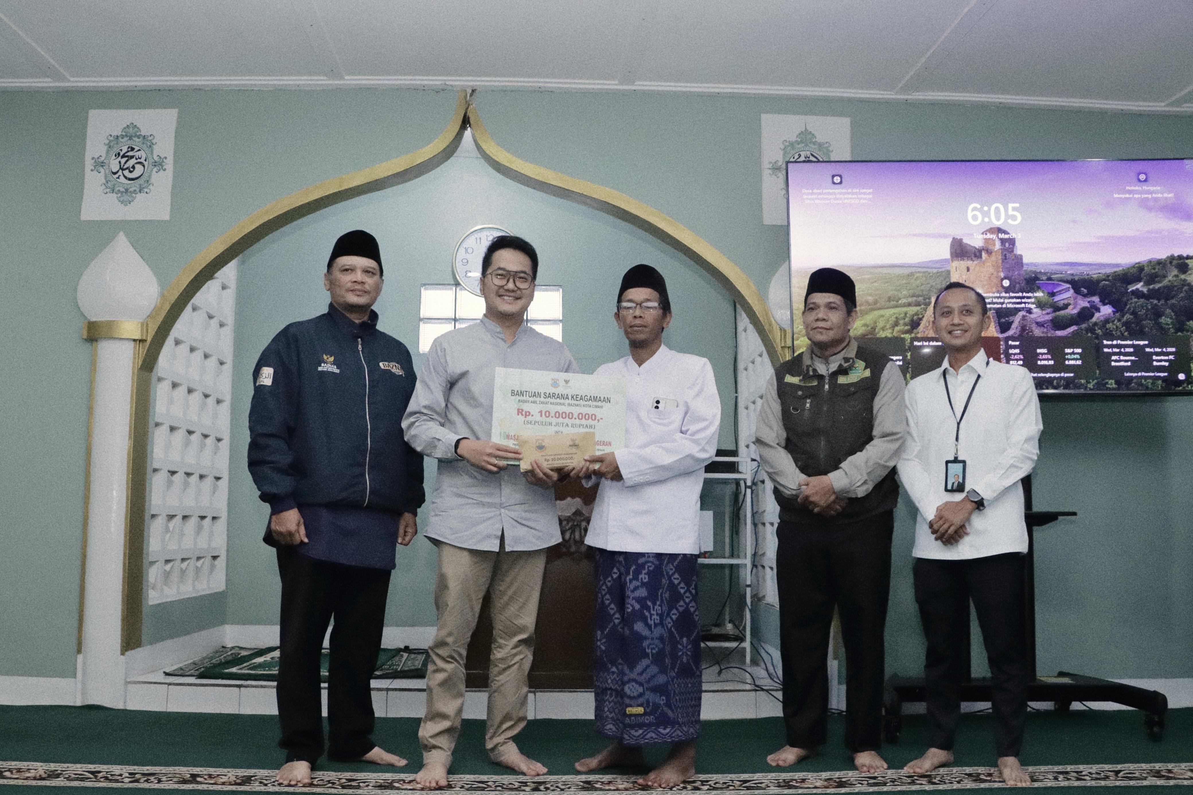 Wakil Wali Kota Cimahi Adhitia Yudisthira Hadiri Safari Ramadan Ditengah Khidmatnya Gerhana Bulan