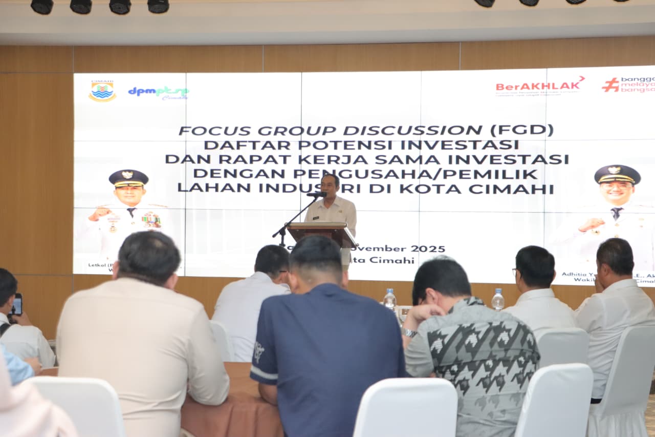 Pemkot Cimahi Gelar FGD Penyusunan Peta Potensi Investasi untuk Dorong Iklim Usaha yang Lebih Kondusif
