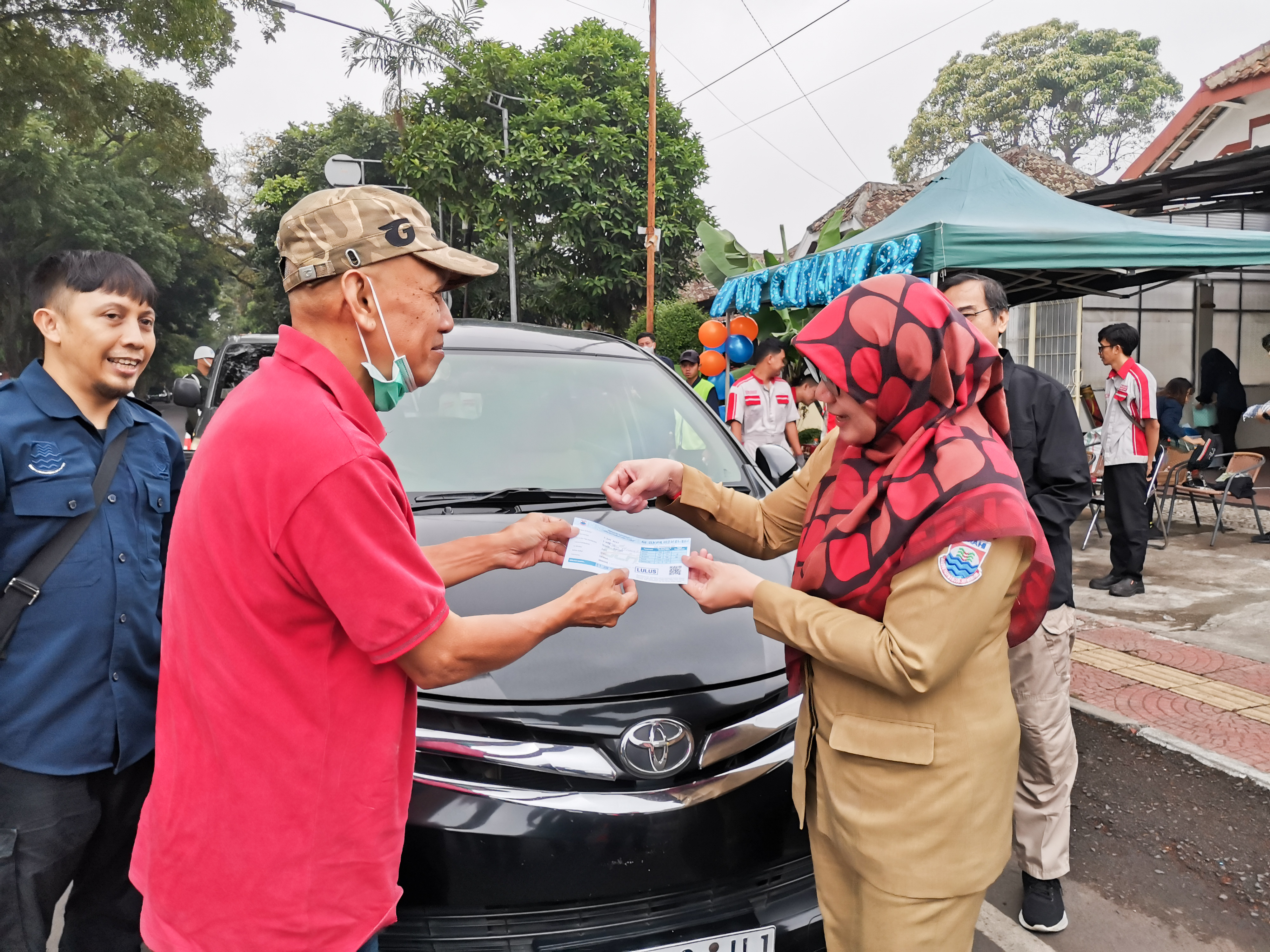 Sambut Hari Jadi Kota Cimahi Ke-22, Uji Emisi Gratis Digelar Sebagai Upaya Menekan Tingkat Polusi Di Kota Cimahi