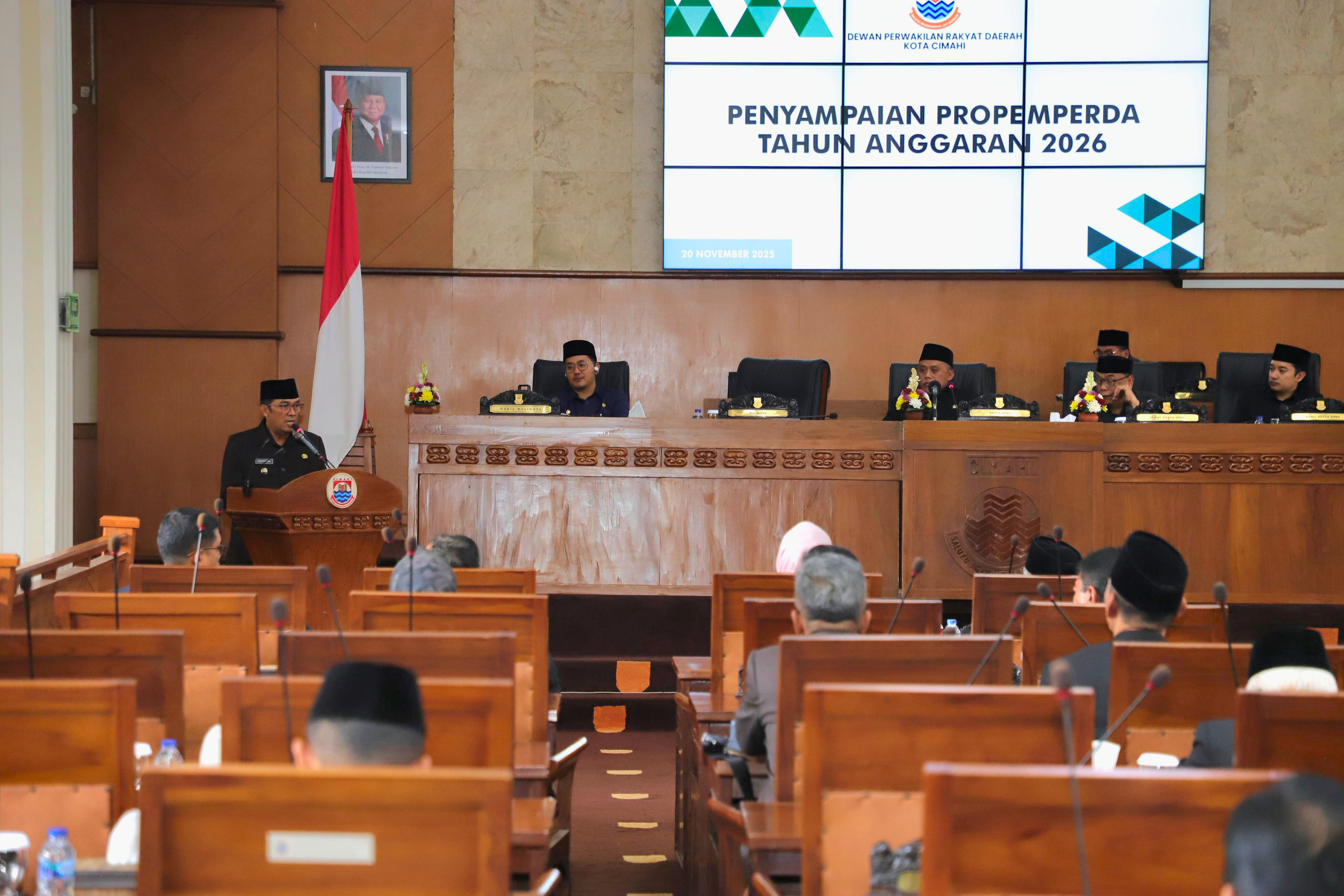 Pemkot Cimahi Ajukan 7 Raperda untuk Dibahas Tahun Anggaran 2026