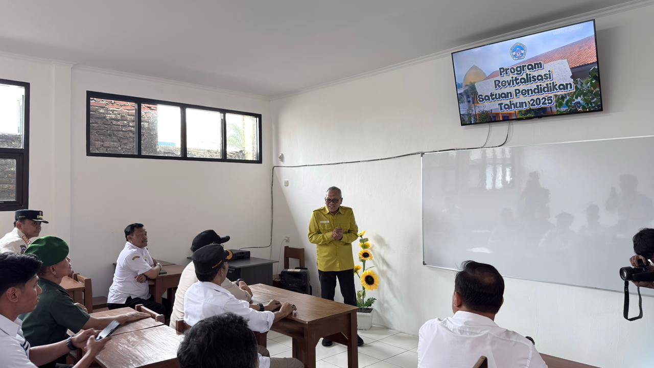 Pemkot Cimahi Komitmen Persiapkan Generasi Emas 2045, Revitalisasi Sekolah Jadi Prioritas