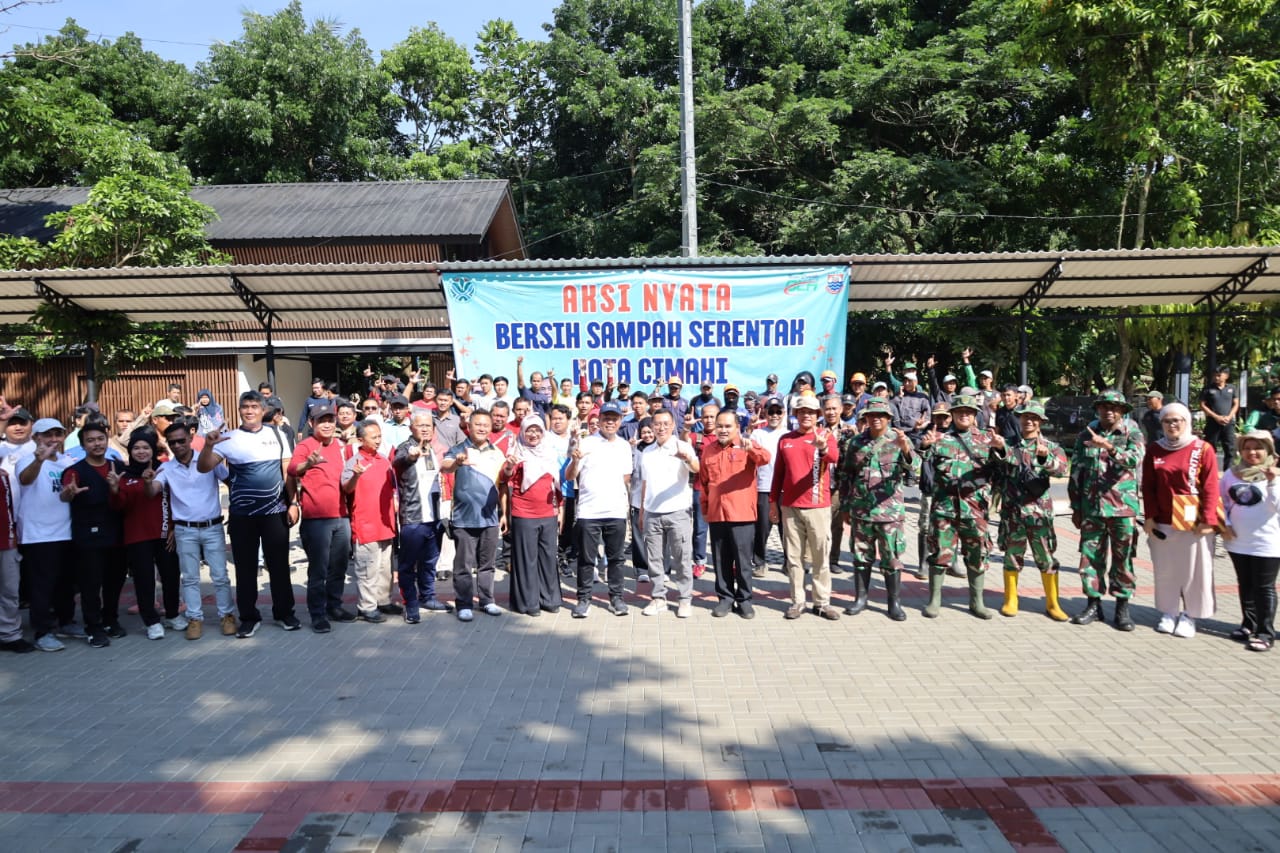Aksi Nyata Bersih Sampah Serentak, Langkah Konkret Pemerintah Kota Cimahi Menuju Zero Waste