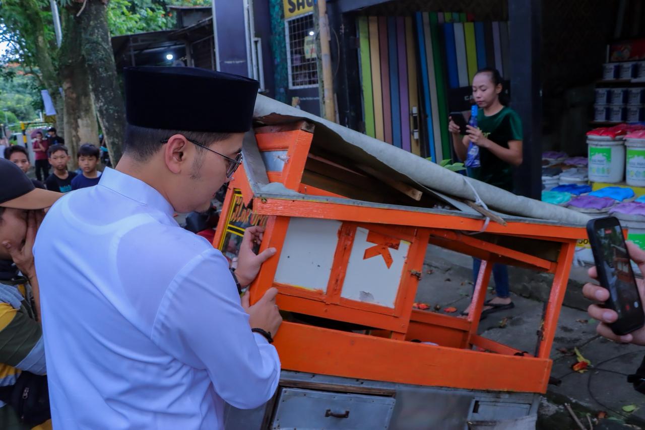 BPBD Kota Cimahi Lakukan Asessment Kaji Cepat Dampak Bencana Angin Puting Beliung