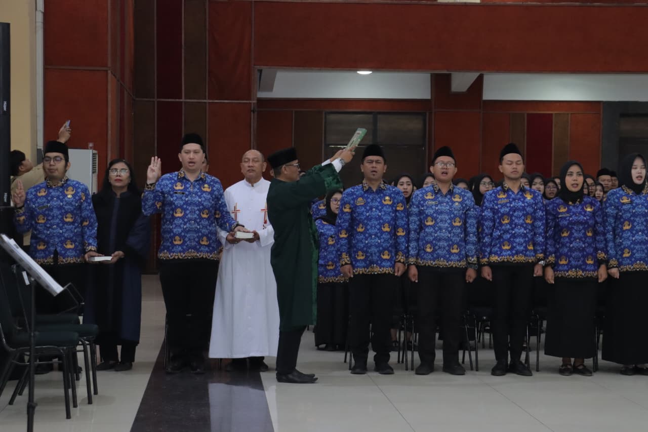 Resmi Menjadi PNS, 127 ASN Cimahi Diminta Jaga Integritas dan Profesionalisme