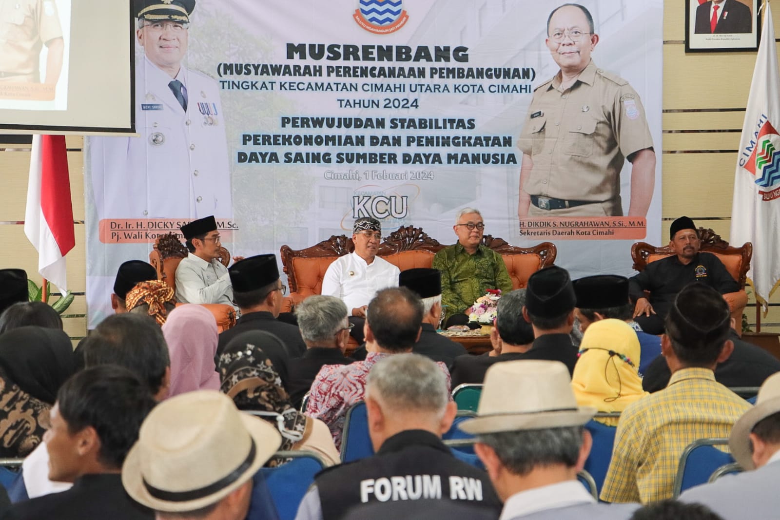 Hadiri Musrenbang Tingkat Kecamatan, PJ. Wali Kota Cimahi Berharap Rumusan RKPD Usulkan Program Berkualitas
