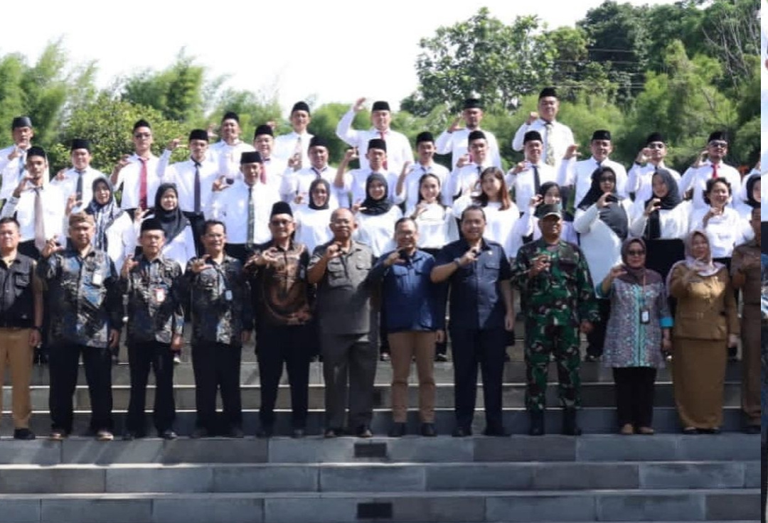 Hadiri Apel Siaga Nasional Kesiapan Pemilu 2024, PJ Walikota Cimahi : Komitmen Bersama Sukseskan Pemilu Di Cimahi