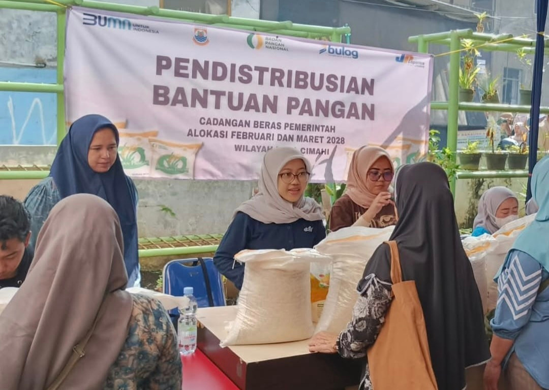 41.387 Warga Kota Cimahi Terima Bantuan Cadangan Pangan Pemerintah