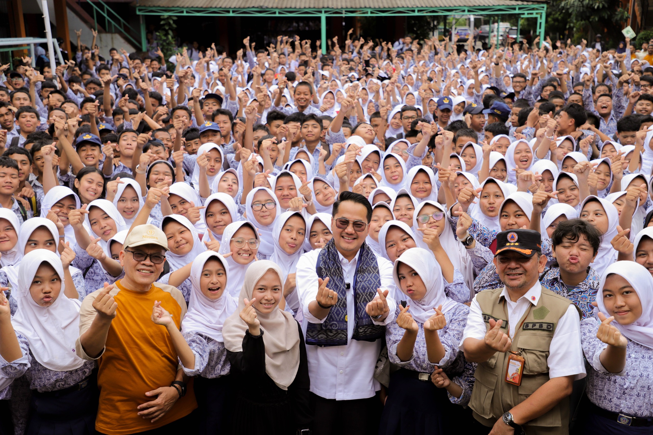 Dari Kelas ke Lapangan, Siswa Cimahi Dilatih Evakuasi Mandiri Saat Gempa