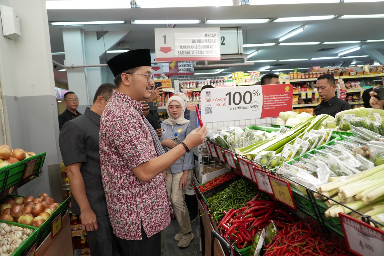 Pantau Komiditas Pangan Jelang Hari Raya Idul Fitri, Pastikan Stok Aman Dan Harga Sesuai HET