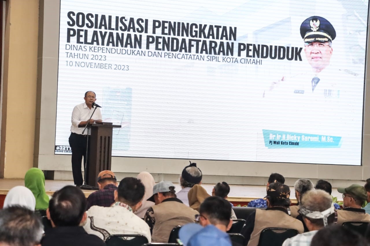 Pemkot Cimahi Gelar Sosialisasi Peningkatan Pelayanan Pendaftaran Penduduk