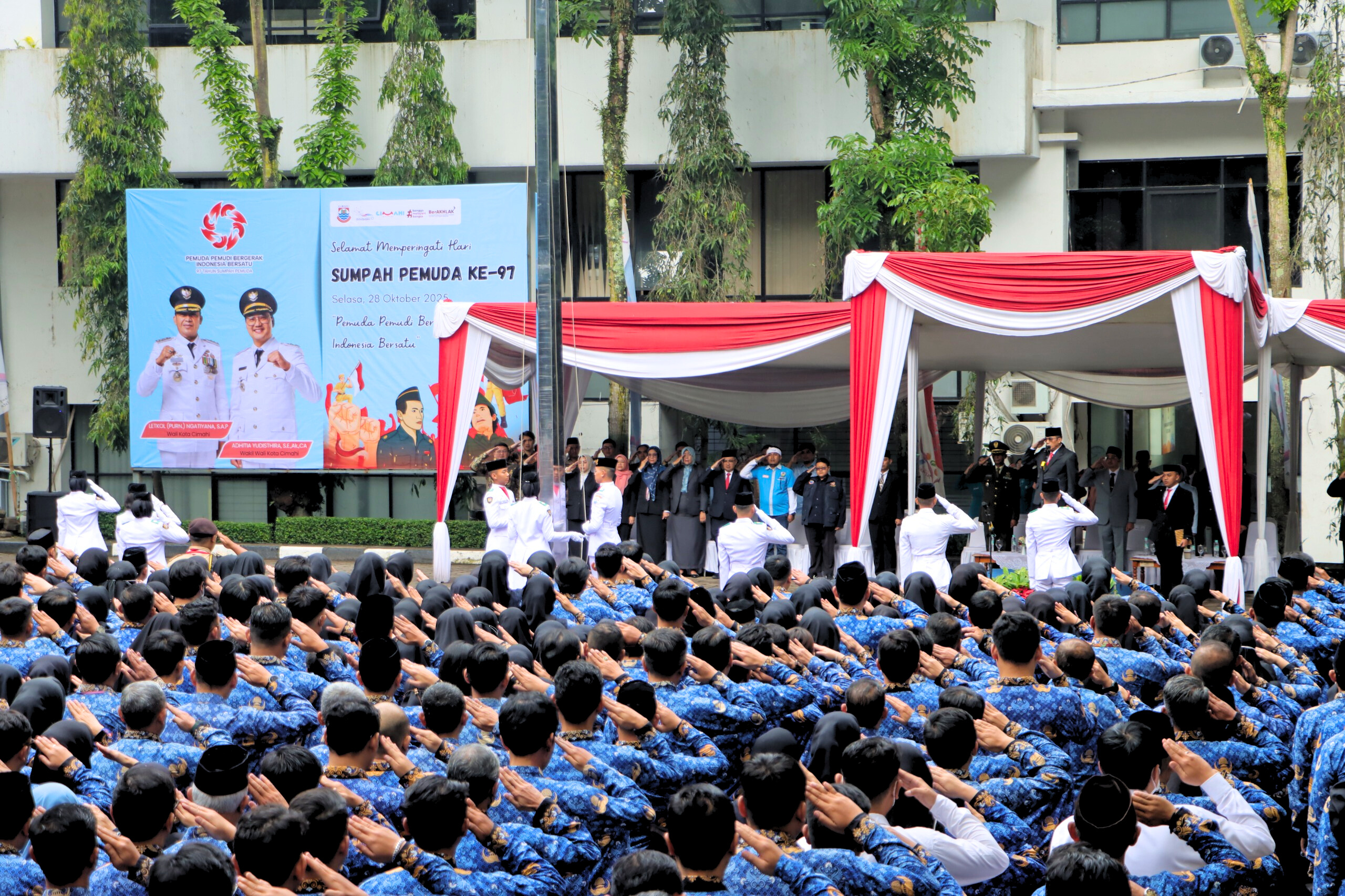 Peringatan Hari Sumpah Pemuda, Wali Kota Cimahi: Pemuda Jadi Motor Penggerak Pembangunan