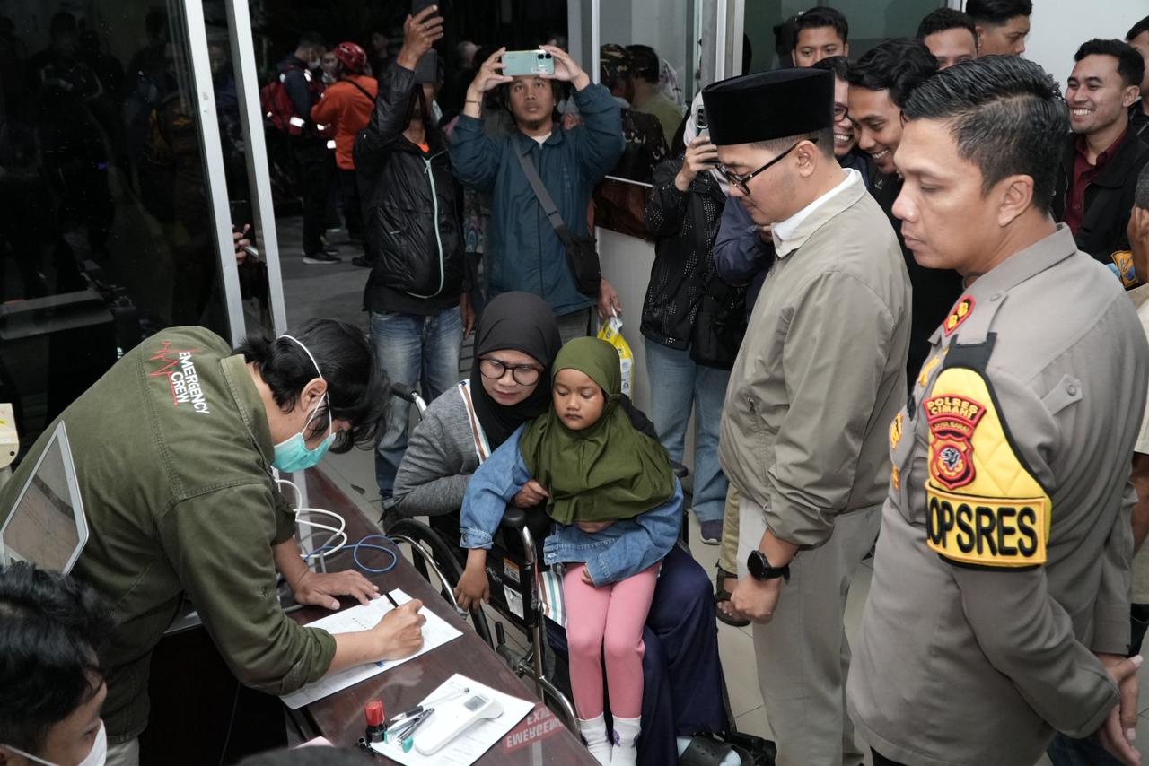 Wakil Wali Kota Cimahi Adhitia Yudisthira Tinjau Korban Keracunan MBG