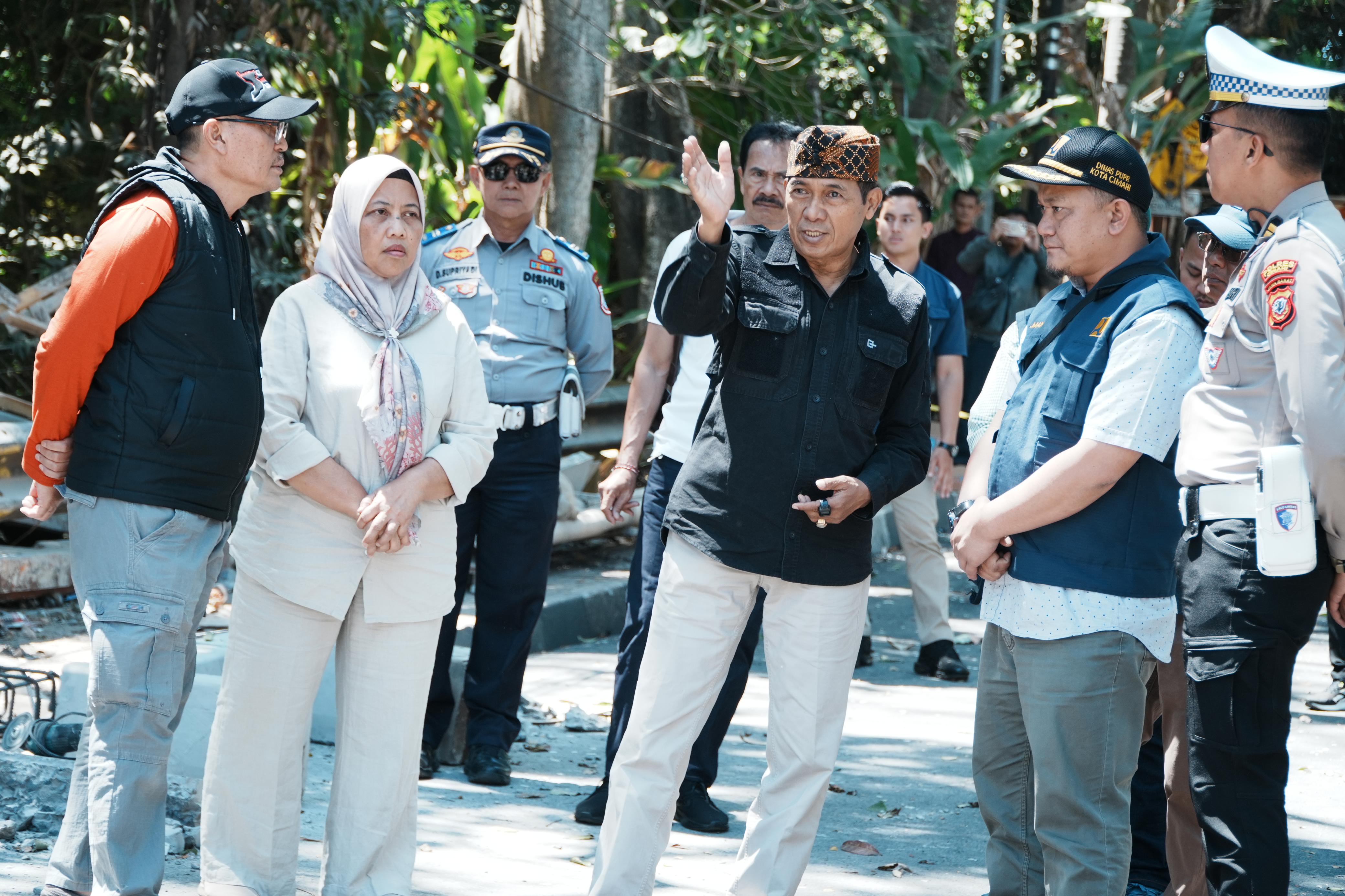 Demi Keselamatan, Pembukaan Jembatan Pemkot Cimahi Ditunda hingga 7 September