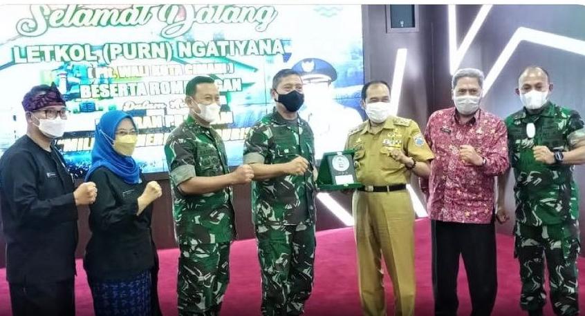 Pemkot Cimahi Paparkan Program Cimahi Military Heritage Tourism Ke Kodiklat TNI AD