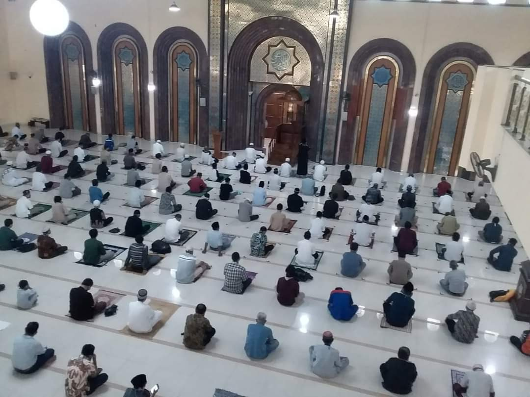 DKM Mesjid Agung Cimahi Persiapkan Sarana Prasarana Penunjang Kegiatan Ibadah Ramadan Ditengah Pandemi Covid-19