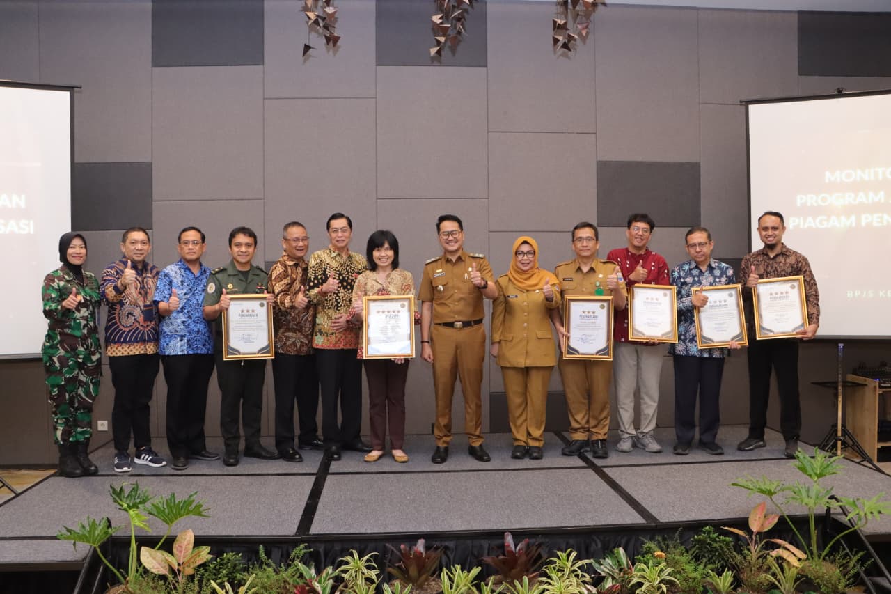 Transformasi Digital Dalam Layanan, 12 Fasilitas Kesehatan di Kota Cimahi Raih Penghargaan BPJS Kesehatan