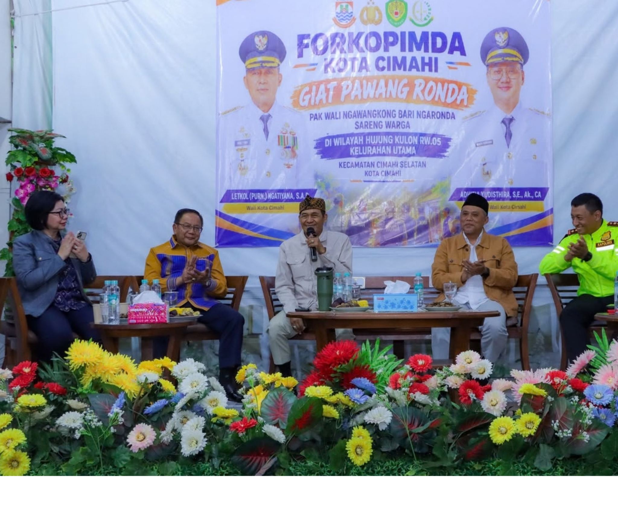 PAWANG RONDA di Kelurahan Utama, Pemkot Cimahi Dengarkan Aspirasi Warga