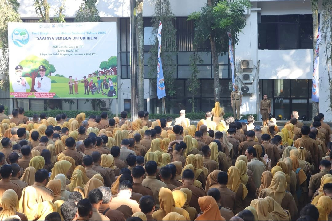 ASN Pemkot Cimahi Turun Gunung Bantu Pengelolaan Sampah di Tingkat RT Lewat Program Sapu Jagat RT