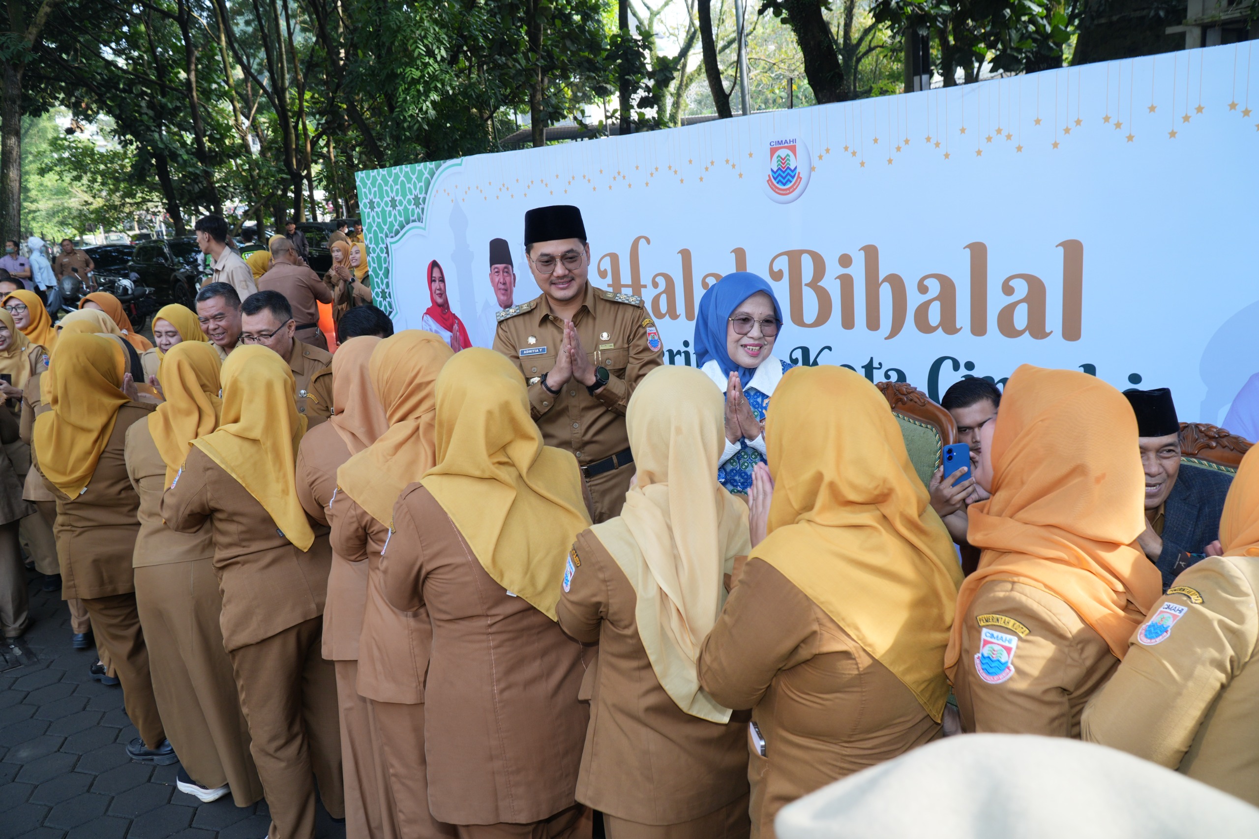 99 Persen ASN Kota Cimahi Hadiri Halalbihalal