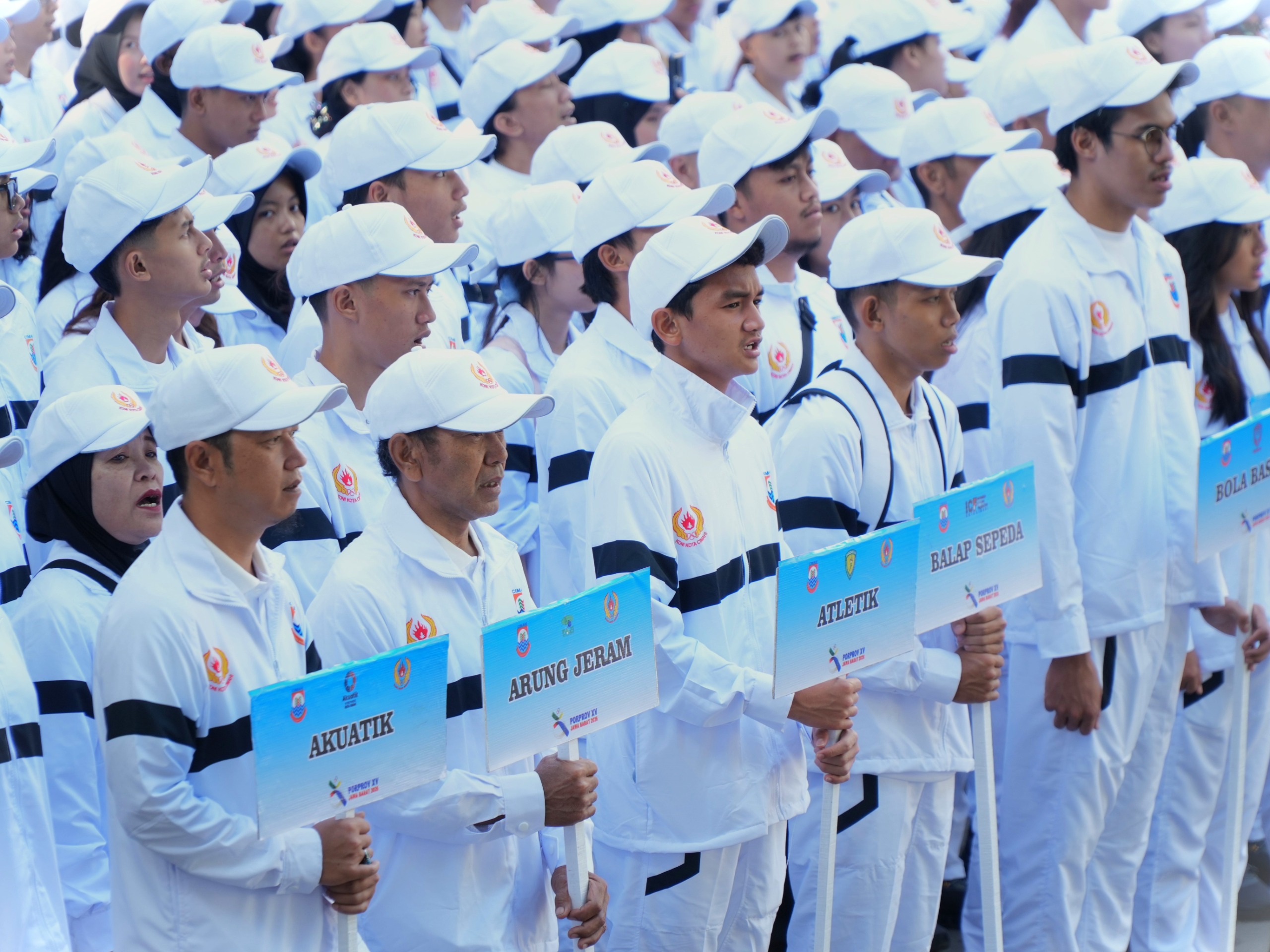Cimahi Lepas 637 Atlet ke Porprov Jabar 2026, Bidik 15 Medali Emas