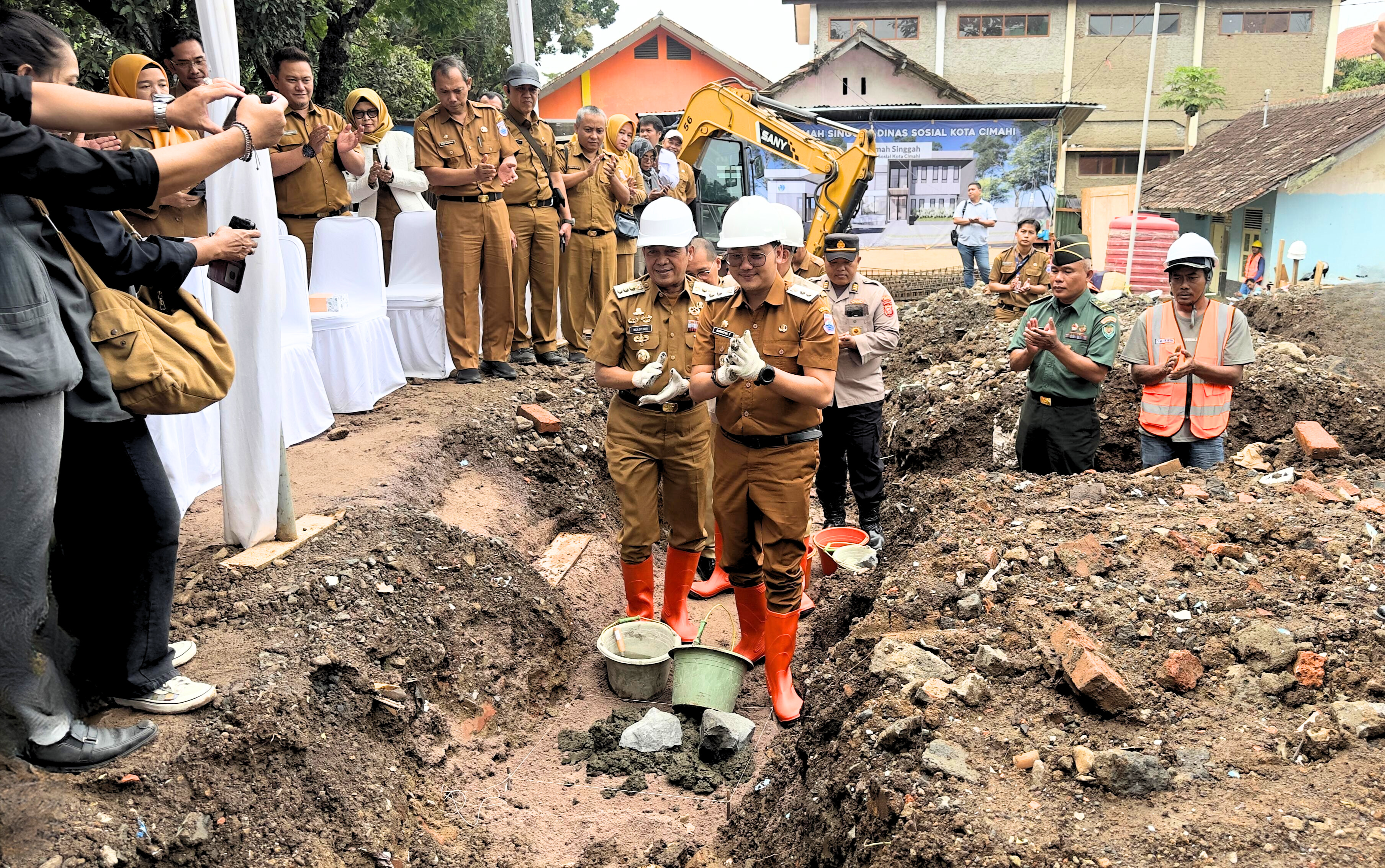 Mulai Dibangun, Rumah Singgah Kota Cimahi Bagian Dari Penguatan Layanan Sosial Bagi Masyarakat Yang Membutuhkan