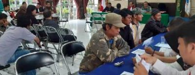Belasan PKL dan Pelaku Usaha Tak Berizin Jalani Sidang Tipiring