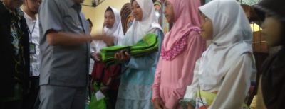 500 Anak Yatim Cimahi dapat Santunan