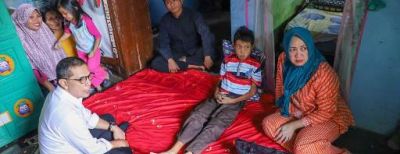 Derita Tumor, Anak Berusia 13 Tahun Dibawa ke RSUD Cibabat