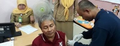 Calon Haji Kota Cimahi Wajib Vaksinasi Meningitis