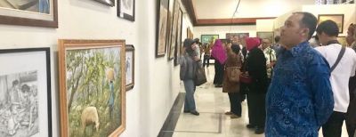 Pameran Seni Rupa Forkis Cimahi “PEDULI NTB”