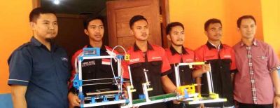 Bikin Bangga, Siswa SMKN 2 Cimahi Ciptakan Printer 3D