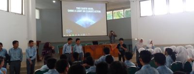 Pelajar Diajak Aksi Hemat Energi Earth Hour