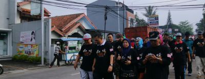 Walikota Cimahi Partisipasi Gerak Jalan Sadar Pemilu