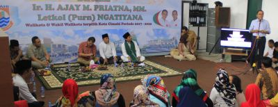 Halal Bihalal Pedagang Pasar Atas dan Pemkot Cimahi