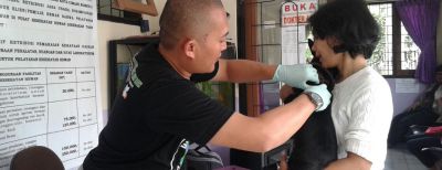 Puskeswan Beri Layanan Vaksinasi Rabies Gratis
