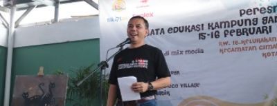 Walikota Cimahi Resmikan Desa Wisata Kampung Gambar