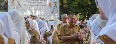Walikota Cimahi Beserta Jajaran Pimpinan Mendatangi Bawahan Untuk Bermaafan