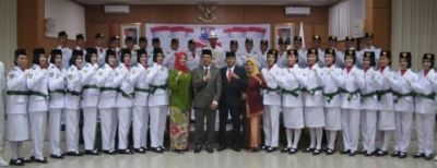 36 Putera-Puteri Terpilih Dikukuhkan Sebagai Paskibraka Kota Cimahi 2019
