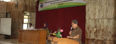 Plt. Kadisdikpora Membuka Kegiatan Rapat Koordinasi Pendataan Pendidikan Tahun 2015