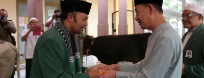 Pembagian Hewan Kurban di Mesjid Agung Cimahi Pakai Sistem Kupon