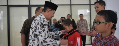 Sudiarto Resmikan OSN dan FL2SN Tingkat Kota Cimahi