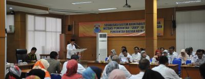 Sosialisasi SAKIP Tingkat Pemda Kota Cimahi