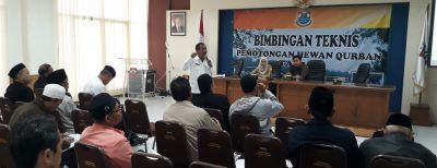 DKM Mendapat Bintek Penyembelihan Hewan Qurban