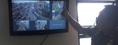 Dinas Pol PP dan Damkar Pantau Kota Cimahi Lewat CCTV