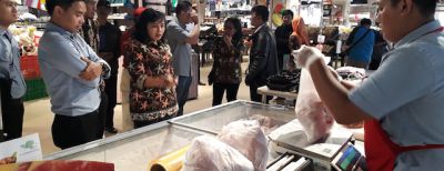 Sidak Distribusi Pangan Pastikan Stok Memadai 