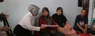 Walikota Kunjungi Rumah Korban Terbawa Arus Air