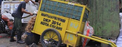 Petugas Kebersihan Optimal Jaga Kebersihan Kota Cimahi